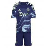 Ajax Raul Moro #7 Bortedraktsett Barn 2025-26 Kortermet (+ Korte bukser)